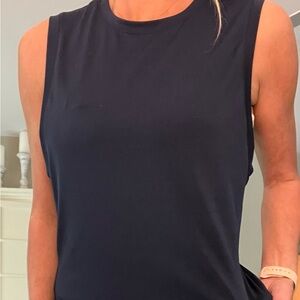 Navy tank top
